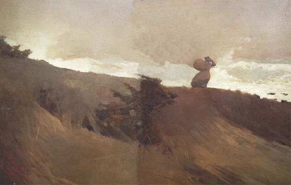 Winslow Homer West Wind (mk44) Sweden oil painting art
